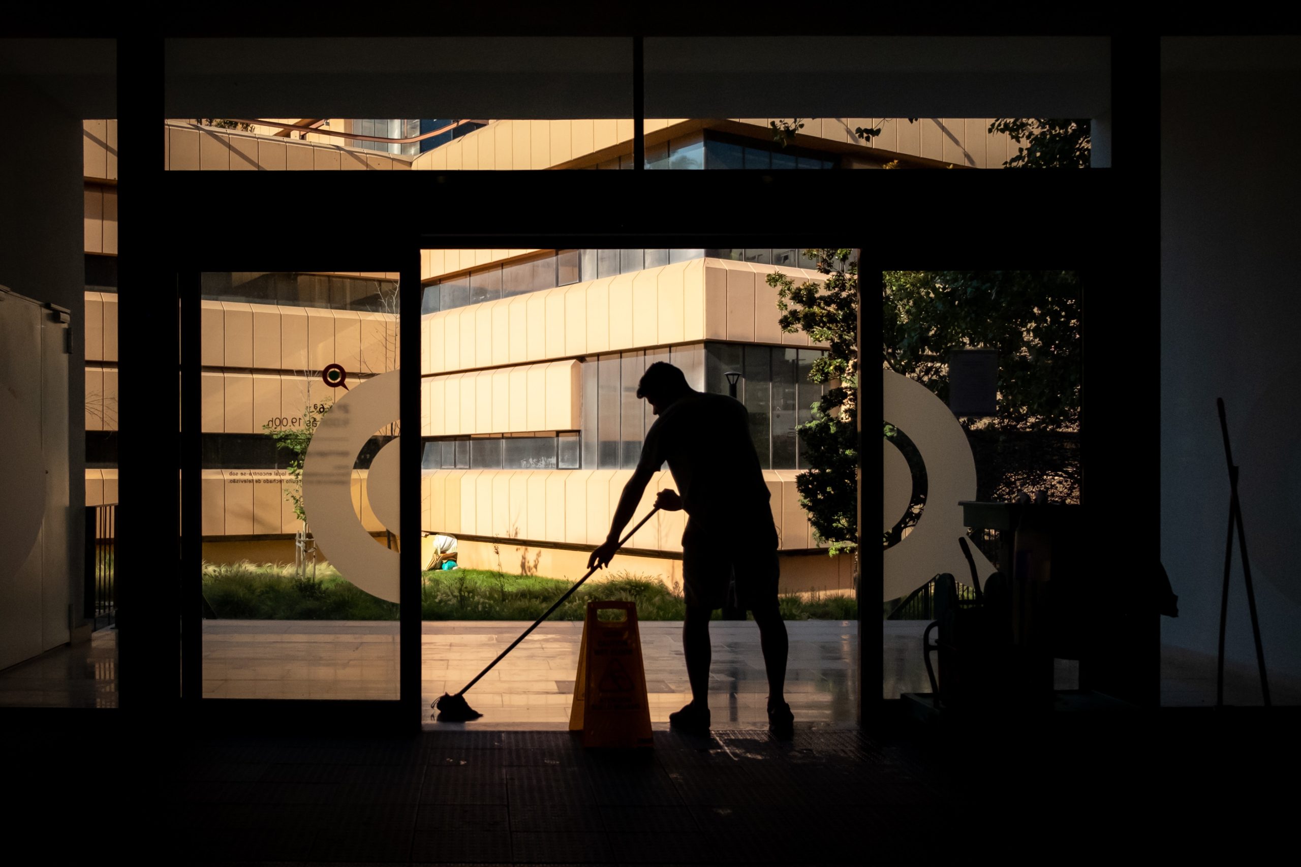 Servizio di pulizia in azienda